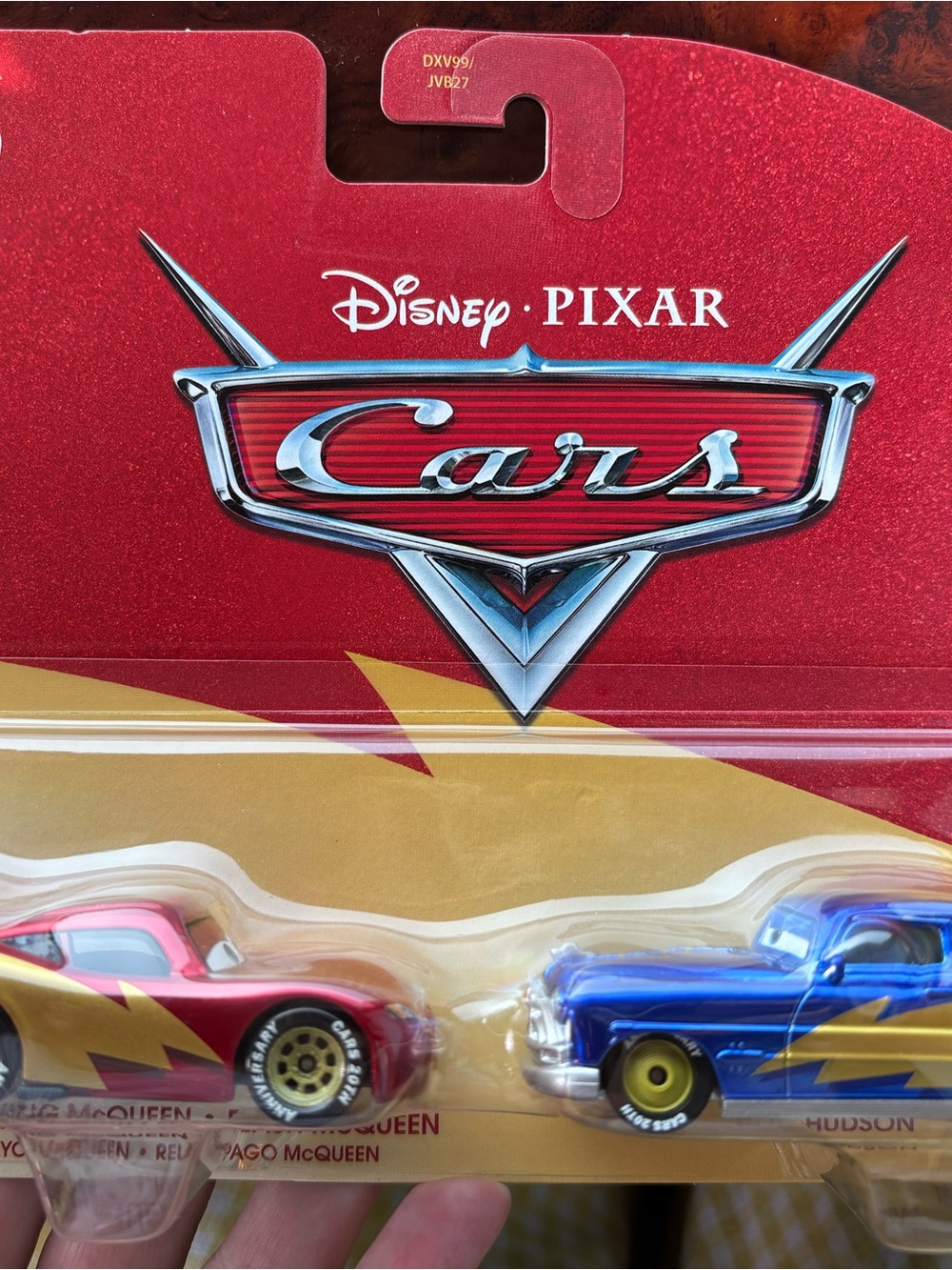 Lightning McQueen & Hudson Twin Pack - Red & Blue 20th anniversary